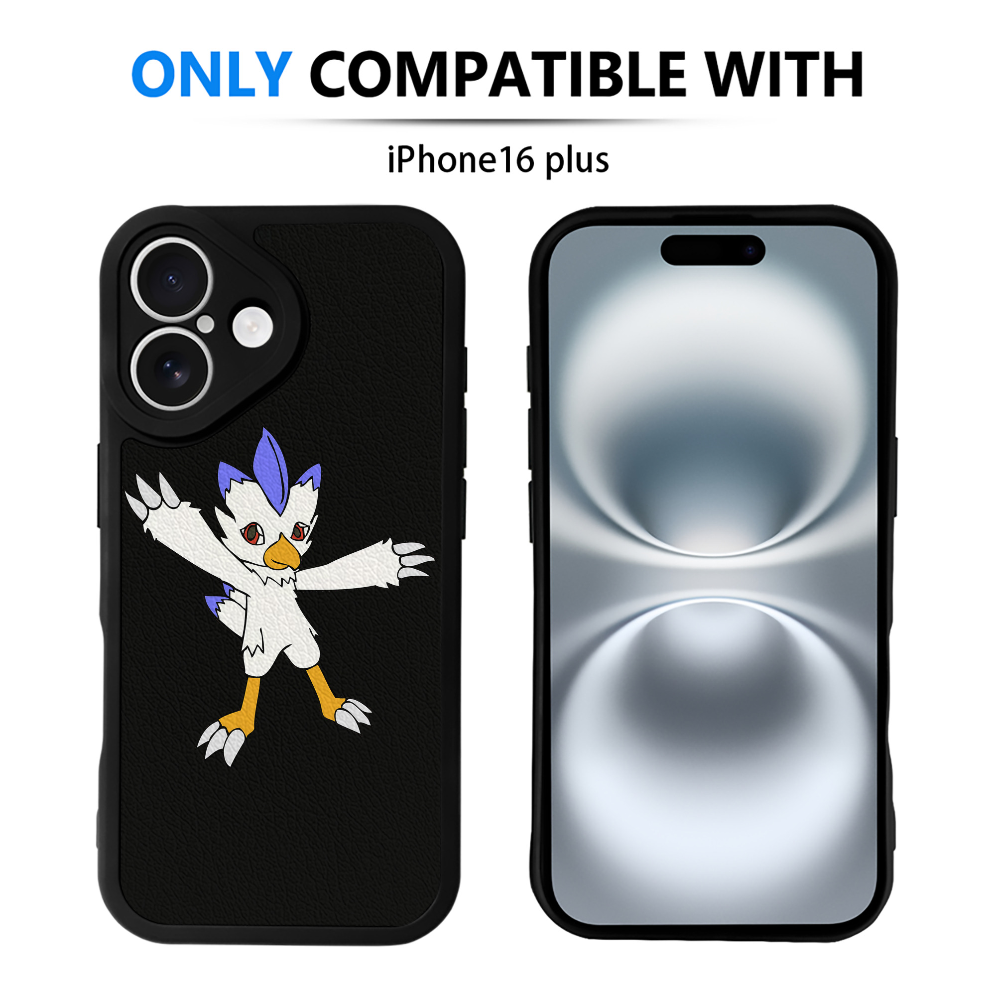 （画像用） Digimon デジタルモンスター/デジモン 【iPhone 16シリーズ対応】シリコンスマホケース（レザー調） 材質：シリコン